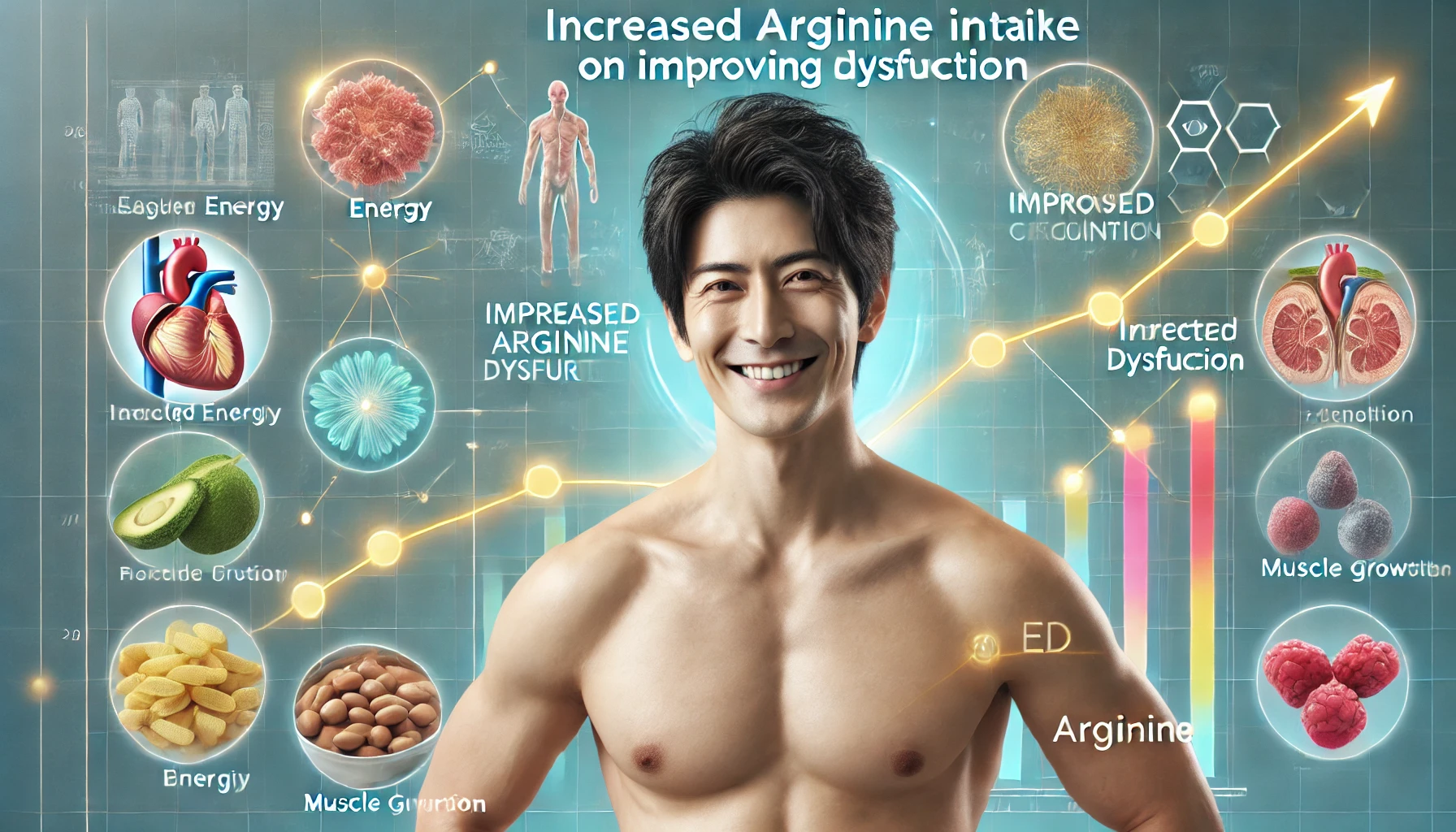 アルギニンの摂取量とペニス増大効果｜ED改善との関係性